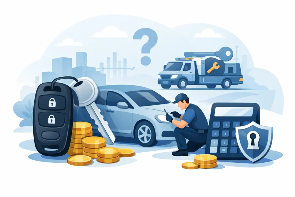 How Much Does Auto Locksmith Cost?