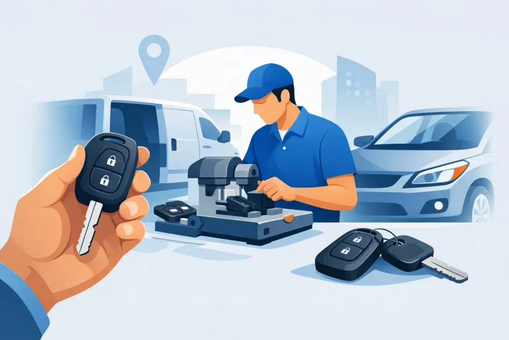 Spare Car Key Made Onsite: What to Expect