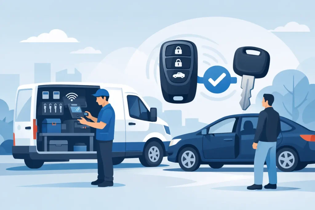 How Mobile Car Key Replacement Works On-Site