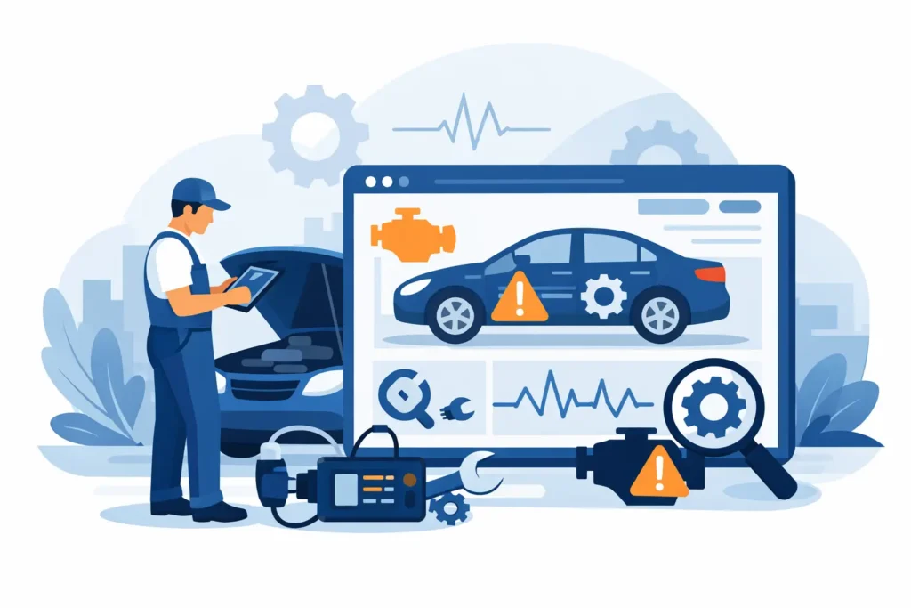 Diagnostic automobile pour trouver la vraie panne